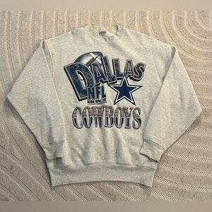 Vintage NFL Dallas Cowboys Football Crewneck Sweatshirt - XL